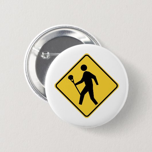 Lacrossing Button (Vorne & Hinten)