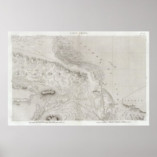 Lacs Amers, Ägypten Poster (Vorne)