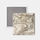 Lacs volcaniques magnet (Vorderseite/Rückseite)