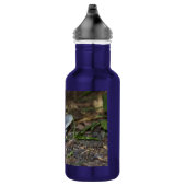 Lactarius indigo Blauer Pilz Trinkflasche (Rechts)