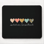 Lactation Consultant Leopard Heart, Valentine's Da Mousepad (Vorne)