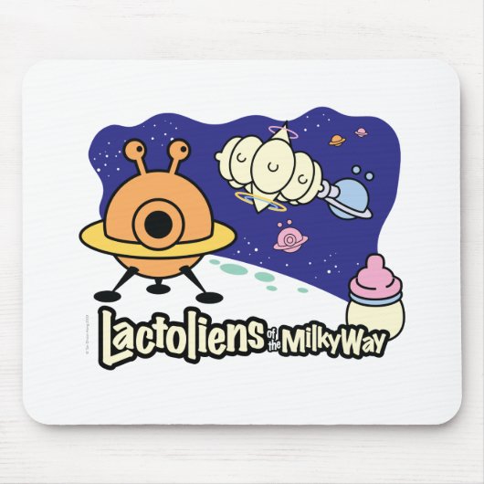 Lactoliens™ Mousepad (Vorne)