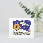 Lactoliens™ Postkarte (Stehend Vorderseite)