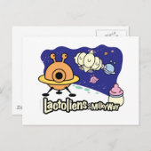Lactoliens™ Postkarte (Vorne/Hinten)