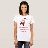 Lactose Free Milk Santa T-Shirt (Vorne ganz)