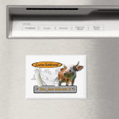 Lactose Intolerant? Just Tolerate It Magnet (In Situ (Geschirrspüler))