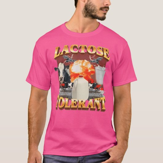 Lactose-Intoleranz T-Shirt (Vorderseite)