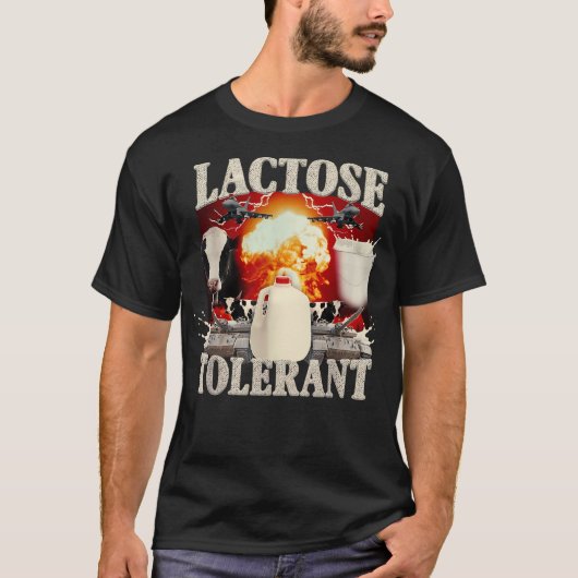 Lactose-tolerant Funny T-Shirt (Vorderseite)