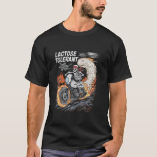 Lactose tolerantes Shirt Männer Frauen Funny Meme 