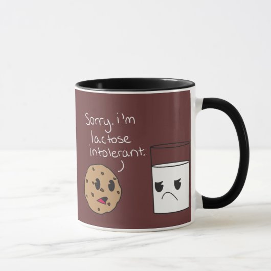 Lactoseunverträglichkeits-Tasse Tasse (Rechts)