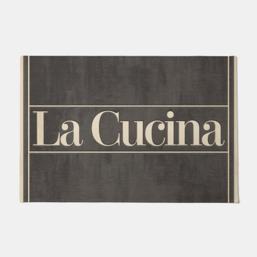 LaCucina Küche Fußmatte (Vorderseite)