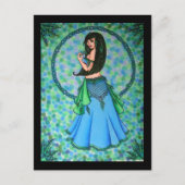 Lacy Belly Dancer Postkarte (Vorderseite)