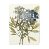 Lacy-Blätter - Blume und Grünflächen Magnet (Vertikal)