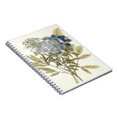 Lacy-Blätter - Blume und Grünflächen Notizblock (Rechte Seite)