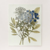 Lacy-Blätter - Blume und Grünflächen Puzzle (Vertikal)