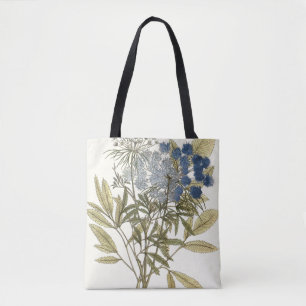 Lacy-Blätter - Blume und Grünflächen Tasche
