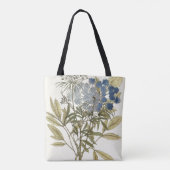 Lacy-Blätter - Blume und Grünflächen Tasche (Rückseite)