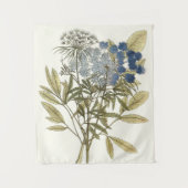 Lacy-Blätter - Blume und Grünflächen Wandteppich (Vorderseite)