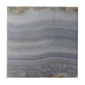 Lacy Blue Agate Natural Cabochon Fliese (Vorderseite)