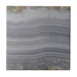 Lacy Blue Agate Natural Cabochon Fliese