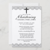 Lacy Christening, Taufe oder Dedication-Einladung Einladung (Vorderseite)