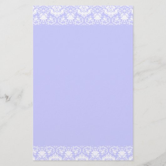 Lacy Damask Border Briefpapier (Vorderseite)