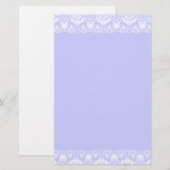 Lacy Damask Border Briefpapier (Vorne/Hinten)