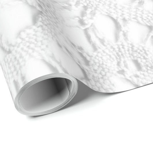 Lacy Doily Wrapping Paper Geschenkpapier (Rolleneckpunkt)