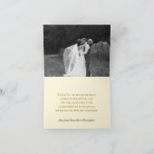 Lacy Golden Curls Ein perfektes Wochenende in Loca Dankeskarte (Innenseite)