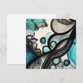 Lacy Lady Dankeskarte (Vorne/Hinten)