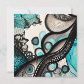 Lacy Lady Dankeskarte (Vorderseite)