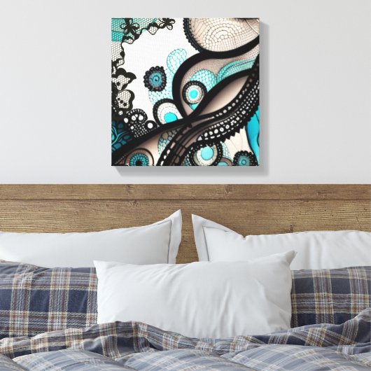 Lacy Lady Leinwanddruck (Insitu (Schlafzimmer))