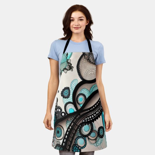 Lacy Lady Schürze (Getragen)