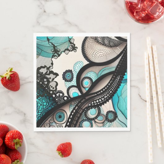 Lacy Lady Serviette (Beispiel)