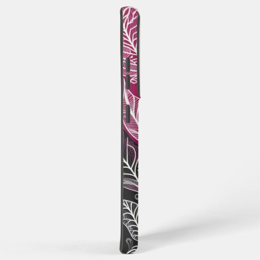 Lacy Leaf Design Samsung Galaxy Hülle (Rechte Seite)