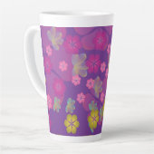 Lacy Lotus Lila Milchtasse (Linke Ecke)