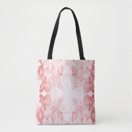 Lacy rosa Blume Tasche