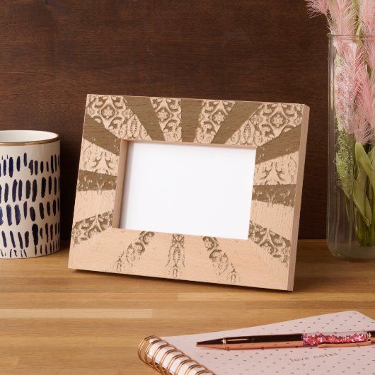 Lacy Sun Burst Geätzte Rahmen (Links)