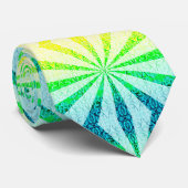 Lacy Sun Burst Krawatte (Gerollt)
