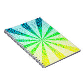 Lacy Sun Burst Notizblock (Rechte Seite)