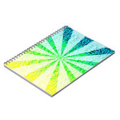 Lacy Sun Burst Notizblock (Linke Seite)