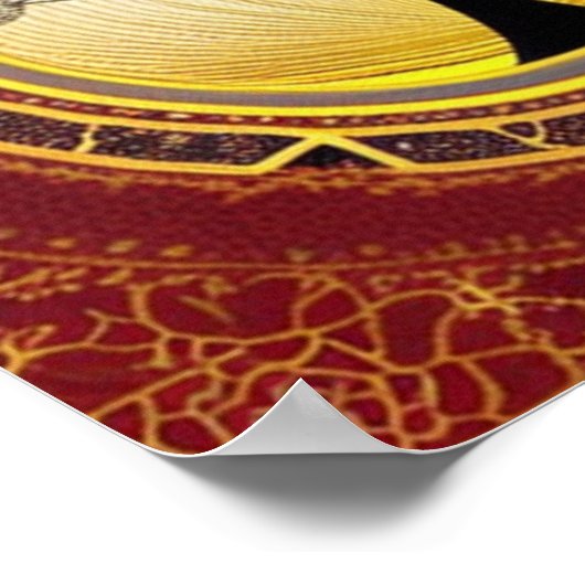 Lacy Tree of Life Poster (Ecke)