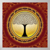 Lacy Tree of Life Poster (Vorne)
