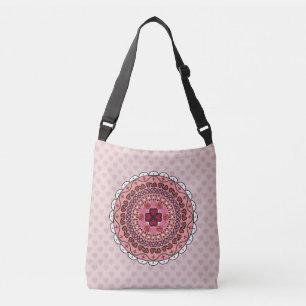 Lacy Valentine's Day All-Over-Print Bag Tragetaschen Mit Langen Trägern