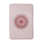 Lacy Valentine's Day Bath Mat Badematte (Vorderseite Vertikal)