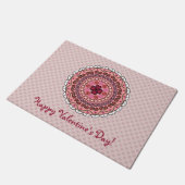 Lacy Valentine's Day Doormat Fußmatte (Schrägansicht)