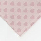 Lacy Valentine's Day Fleece Blanket (Ecke)