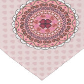 Lacy Valentine's Day Table Runner Kurzer Tischläufer (Ecke)