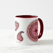 Lacy Valentine's Day Tasse (VorderseiteRechts)