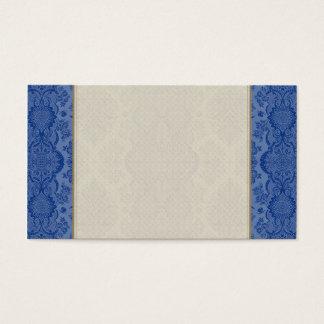 Lacy Vintage Floral in Mittelblau